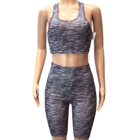 Shosho Womens 2Pc Athleisure Yoga Top & Bottom Set - Picture 2 of 13